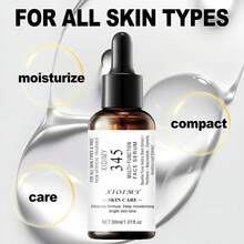 Xioimy 345面部精华液 - 保湿精华，适合所有肤质，蕴含烟酰胺、泛醇和仙人掌果提取物，深层滋养并保湿肌肤。 - 數量 - 查看 3