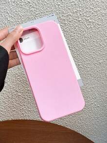 1个极简纯色软TPU磨砂防摔手机壳，带大摄像头孔，适用于 11/11 Pro Max/12/12 Pro/12 Pro Max/13/13 Pro/13 Pro Max/14/14 Pro/14 Pro Max/14 Plus/15/15 Pro/15 Pro Max/15 Plus/16/16 Pro/16 Pro Max/16 Plus/17/17 Pro/17 Pro Max，适合女生使用。 - 粉色 - 查看 5