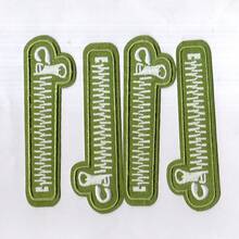 Miếng vá in chuyển nhiệt họa tiết khóa kéo, miếng vá thêu, thích hợp cho việc may vá DIY. - Phiên bản ủi - Xem 13