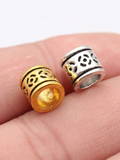 20 hạt đồng hình đồng xu kiểu Trung Quốc kích thước 8.5x8.5x7.7mm, có vân, dùng để làm trang sức DIY, vòng tay, dây chuyền, móc khóa, dây điện thoại, phụ kiện làm đồ thủ công mỹ nghệ.