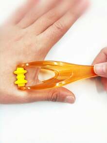 1 máy mát xa ngón tay, giá đỡ mát xa cầm tay đa chức năng dành cho khớp tay và các huyệt đạo. - trái cam - Xem 7