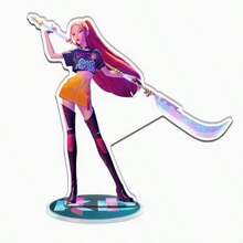 3 Cartoon Anime K-POP Character Diverse Creative Ornaments HUNTR Desktop Ornaments Christmas Stocking Gifts Valentine's Day Easter Holiday Party Fashion Small Gifts - Multicolor - View 3