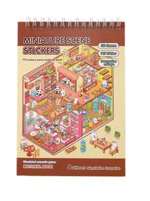 Hình dán phong cảnh sáng tạo dành cho học sinh, hình dán phong cảnh tự làm, hình dán đa phong cảnh thu nhỏ, hình dán trang trí sổ kế hoạch, giúp giảm căng thẳng và giết thời gian, sách hình dán, đồ dễ thương, sách tĩnh lặng - Nhiều màu - Xem 10