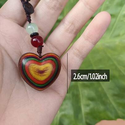 Handcrafted Heart-Shaped Pendant - Creative Car Keychain And Cute Cartoon Decoration. Handmade "Heartbeat" DIY Lanyard Keychain - Unique Original Bag Accessories (Suitable For Bags And Keys)