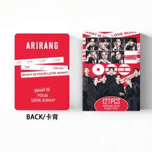 BT/S ARIRANG 专辑小卡 WVS Weverse POB 送给 ARMY 的礼物 KPOP 收藏粉丝周边，Lomo 卡，DIY，防水，高清，收藏品，V JK JIMIN RM - 彩色 - 查看 6