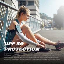 6 pares 4 pares 2 pares 1 par de mangas para brazos, mangas de compresión deportiva con protección UV y enfriamiento para hombres y mujeres, mangas para brazos de golf y baloncesto - Multicolor - Ver 5