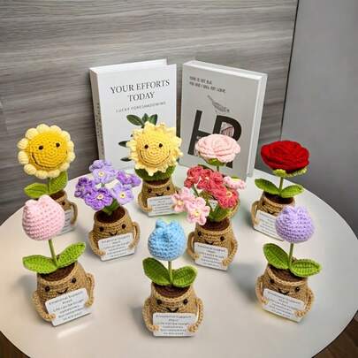 1 món đồ trang trí mang năng lượng tích cực: Hoa hướng dương, cây mọng nước, hoa tulip hình trái tim, quả lê, thiệp trang trí thủ công dễ thương, sáng tạo, mang năng lượng tích cực, đồ trang trí nhà cửa và tiệc tùng đẹp mắt.