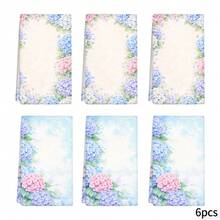 2pcs Hydrangea Printed Dish Towels, Super Absorbent Microfiber Cleaning Cloths, Machine Washable, Suitable For Holiday Decoration, Cooking, Baking, Housewarming Gifts And Cleaning Supplies, Fit For Kitchen, Bathroom, Toilet - Multicolor - View 17
