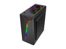 Bgears B-Vigor RGB Black Steel / Plastic / Tempered Glass ATX Mid Tower Computer Case With RGB Front Panel - View 8