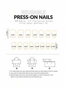 24片短方形亚克力美甲贴片，法式渐变设计，按压式美甲，闪亮星形图案，包含1片果冻胶和1个指甲锉，适合派对、活动和日常佩戴。适合女性和女孩。包含美甲工具。可塑形美甲套装 - 彩色 - 查看 4
