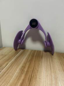 TPE Yoga Leg Trainer, Pelvic Muscle Exercise Equipment, Postpartum Recovery Fitness Tool, No Power Or Battery Required, Suitable For Shaping And Slimming Legs, Light Purple And Pink - Multicolor - View 15
