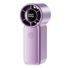 Mini Handheld Turbo Fan, Portable Travel Fan, Lightweight & Quiet Design, High-Speed Airflow, USB Rechargeable, Suitable For Camping, Vacation, Travel, Beach, Essential For Summer - Multicolor - View 11