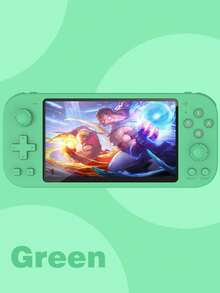 1 máy chơi game cầm tay HD 5.1 inch, tích hợp hơn 20.000 trò chơi, hỗ trợ 13 trình giả lập, chip mã nguồn mở, chế độ TV/nhiều người chơi, thiết bị chơi game di động cổ điển với khe cắm thẻ TF và cổng Type-C, thời lượng pin dài. - Xem 17