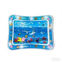 儿童充气水上乐园垫，促进儿童身心发育，采用色彩缤纷的水下场景设计，配有可爱的漂浮玩具，满足儿童日常玩耍需求，适合户外亲子互动，是送给男孩女孩的完美礼物。 - 彩色 - 查看 40