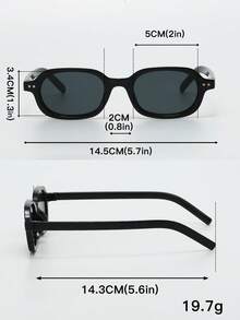 Conjunto de 3 óculos de gato vintage, óculos pretos versáteis unissexo, adequados para uso diário, férias, fotografia, acessório moderno e prático para realçar o seu visual - Multicolorido - Ver 5