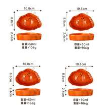 Bộ 4 đĩa đựng nước sốt, đĩa salad/ketchup/nước chấm hình bánh mì dễ thương 10cm, thích hợp cho bữa sáng, bữa trưa, bữa tối/nhà bếp/trang trí nhà cửa. - Nhiều màu - Xem 8