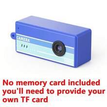 YAIUZGOO 迷你高清数码相机钥匙扣，可更换镜头，手动模式 - 轻松上传至移动设备，适合Vlog、旅行、聚会和学生生活（MECHA风格白色） - 迷你钥匙扣相机，拇指相机，1080P全高清复古数码相机，复古微型相机 - 完美的生日礼物 - 查看 9