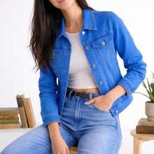 Denim Jacket - Dusty Blue - View 3