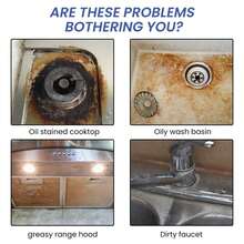 Kitchen Cleaning Effervescent Tablets, Removes Grease, Grime And Stubborn Stains From Kitchen Stove, Oven And Exhaust Fan - Solid State - View 3