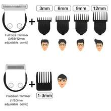 Hatteker 5合1电动理发器，男士多功能理发器，1件装 - 查看 9