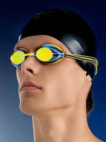 Anti-Fog Swimming Goggles, Professional Training & Racing, Low Resistance Electroplated Thin Strap, Unisex - Swimming Goggles - View 20