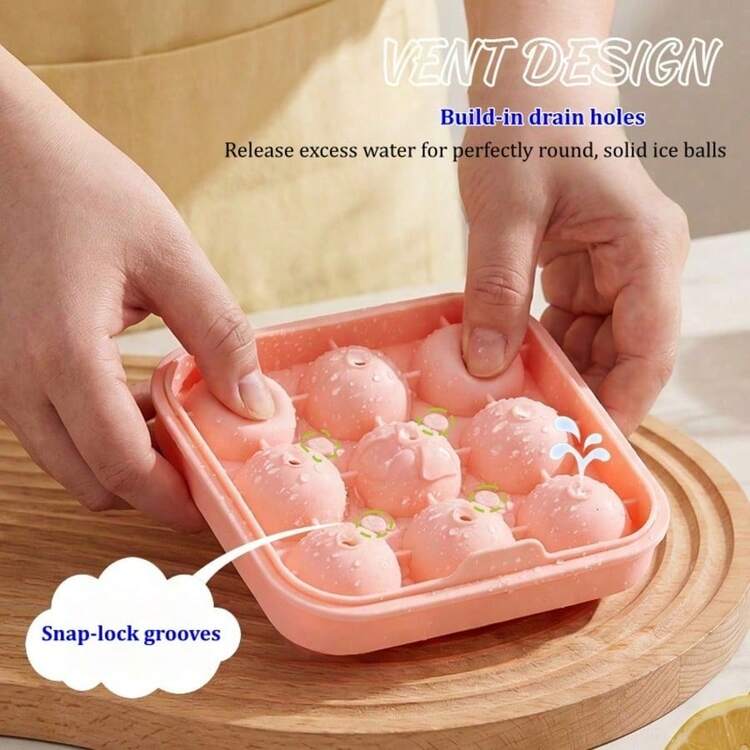 Bộ 2 khay silicon hình quả bóng đá 2026, khuôn làm đá 9 ngăn hình quả bóng đá, khuôn làm đá 3D hình quả bóng đá kèm phễu, thích hợp cho cocktail, rượu Bourbon, Whiskey, Vodka, quà tặng cho nam giới, hình dáng ngộ nghĩnh bằng silicon, thiết kế 3D hình quả bóng đá, có thể tái sử dụng, vật dụng cần thiết cho tiệc tùng, quà tặng cho người hâm mộ bóng đá, dụng cụ nhà bếp vui nhộn, vật dụng cần thiết cho mùa hè, đồ dùng bàn ăn, đồ dùng nhà bếp, phụ kiện nhà bếp, vật dụng cần thiết cho kỳ nghỉ, vật dụng cần thiết cho du lịch, dã ngoại. - Nhiều màu - Xem 6