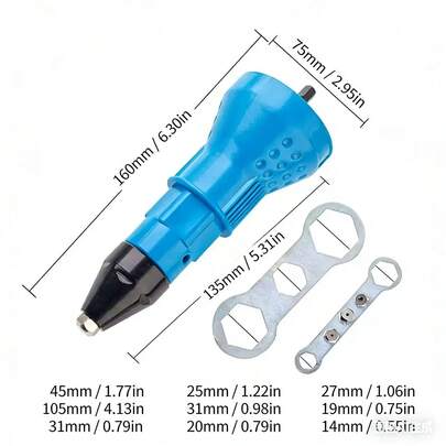1Pc Electric Rivet …