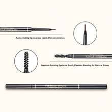 1.5mm Ultra-Fine Natural Eyebrow Pencil, Smudge-Proof Makeup For Eyebrows - Multicolor - View 5