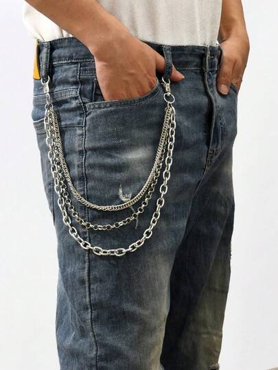 复古银色金属腰带，镶嵌红玉髓，饰以雕刻图案，适合搭配女士连衣裙，采用复古链条设计。