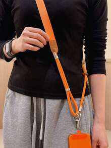 2026升级版编织可调节挂绳，柔软挂带，适用于手机、包包，多功能加厚金属扣项链 - A - 查看 7