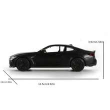 RMZ City 1:36 Alloy  M4 CSL Sports Car Model, Children's Toy Car, Friction Powered, Collectible Decoration, Birthday Gift For Boys - Multicolor - View 3