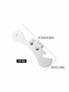 2/1 dụng cụ mở lon bia bằng thép không gỉ, đa năng - Xem 3