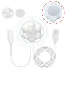 Flower-Shaped Automatic Pet Water Dispenser With Motion Sensor, USB Powered, Designed For Cat & Pet Water Fountains. Suitable For Pet Water Fountains With Sensor-Activated Water Flow, Works Without Batteries. - Multicolor - View 11