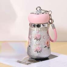 1个全新高品质钛金内胆保温杯，带手柄，豪华便携旅行杯 - 彩色 - 查看 12