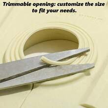 Tấm chắn nước bằng silicon cho vòi nước, chống bắn nước, có thể cắt tỉa, viền hẹp, thích hợp cho bồn rửa nhà bếp và tủ lavabo phòng tắm. - Nhiều màu - Xem 4