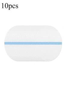 50 piezas de pegatinas para levantar los muslos, pegatinas transparentes e invisibles para el cuello para mujeres. Pegatinas ovaladas transparentes para levantar la piel de los muslos internos. Adecuado para la playa, la piscina y correr para evitar la fricción. - transparente - Ver 11