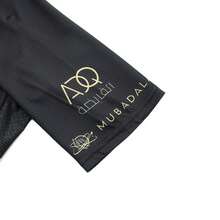 UCI BORA 1 áo đạp xe ôm sát, co giãn cao, tay ngắn, thoáng khí của UAE - màu đen - Xem 6