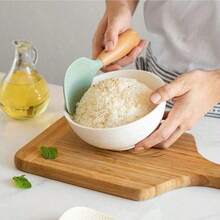 1pc Non-Stick Rice Spoon, Wooden Handle Rice Spoon, Non-Stick Upright Wooden Handle Rice Spoon Kitchen Tool Upright Supply Spoon Shovel Suitable For Kitchen Cooking, It Is A Great Gift, Mother's Day Gift - View 3