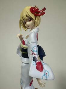 Tượng sưu tầm anime Nhật Bản - Áo kimono họa tiết hoa, tượng động, trang trí nhà/văn phòng, trưng bày anime - Quà tặng lý tưởng cho người hâm mộ anime (Màu be/Trắng/Đỏ), thiết kế truyền thống Nhật Bản, chế tác tỉ mỉ, làm thủ công chất lượng cao, trang trí không gian, văn hóa Otaku - Nhiều màu sắc - Xem 6