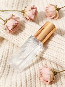 1Pc 5ml Mini Refillable Perfume Sample Spray Bottle, Premium Clear Glass Silver Cap Airtight Leakproof Fine Mist Empty Unscented Portable Travel Pocket Atomizer Dispenser, TSA Approved Cosmetic Container For Women Men Purse Daily Carry Vacation Business Trip Essential Oils Fragrance Testing Vanity Beauty Gift For Travelers Perfume Lovers - Clear - View 8