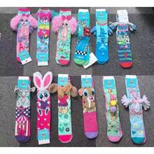 3D Fun Kids' High-Top Socks, One Size, Random Colors, Boy Or Girl MI 3D - ALEATORIO - 查看 3