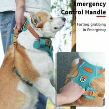 Bộ dây đeo chiến thuật chịu lực cao dành cho chó, phù hợp với chó lớn, dây đeo ngực điều chỉnh được, chống kéo giật, có phản quang, giúp dễ dàng điều khiển thú cưng trong quá trình huấn luyện. - Nhiều màu - Xem 10