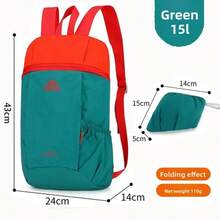 Outdoor Foldable Hiking Bag Ultra-Lightweight Sports Backpack Ultra-Light Travel Backpack Easy-To-Store Small Backpack Outdoor Spring And Summer Versatile Backpack Fashionable Casual Small Backpack Lightweight Hiking Backpack Snack Bag Small Backpack For Daily Use Waterproof Foldable Skin Bag New Model - Multicolor - View 17