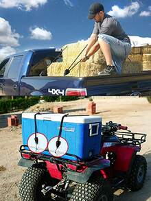 2 件装绳索棘轮捆绑带，长度 2.5 米/3.1 米，S 型钩，适用于独木舟、皮划艇、船首船尾捆绑，也适用于汽车、全地形车、多用途车、卡车货物控制 - 2.5m rope #1 - 查看 5