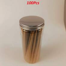 50/100/200 Pack 110mm Extra Large Pre-Rolled Cones, Brown Cigarette Rolling Paper With Sealing - Multicolor - View 9