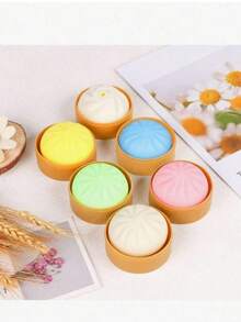 1 món đồ chơi giảm căng thẳng hình bánh mì mini dễ thương: Bóng bóp hình bánh mì mềm mại nhiều màu sắc, đồ chơi nhỏ giảm áp lực đàn hồi chậm, bóng bột bánh mì giống thật, đồ chơi để bàn có thể kéo giãn, giúp giảm lo âu, thư giãn văn phòng, trang trí nhà cửa | Món quà tuyệt vời nhất cho gia đình và bạn bè - Xem 3