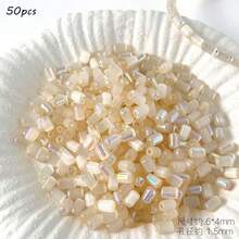 High Quality Dopamine Glossy Cat Eye Multi-Color Jujube Shaped Beads DIY Handmade Bracelet Necklace Loose Beads Accessories, Suitable For Making Bracelets, Necklaces And Phone Chains - Multicolor - View 22