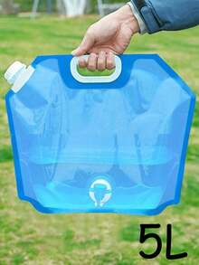 5L/10L 露營水袋 附閥門可折疊水儲存袋 摺疊式緊急水壺 便攜可重複使用 適合男女戶外露營旅行登山徒步野餐烤肉 戶外必備配件 - 彩色 - 查看 14