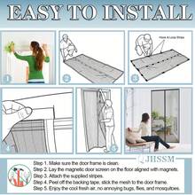 1 件磁性蚊帐帘，采用精细网布制成，有效阻挡蚊虫，同时保持空气流通，中间带有磁性，方便宠物自由出入，享受无蚊虫的舒适生活。 - 1件 - 查看 9