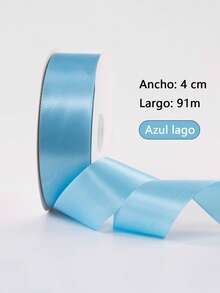 Satin Ribbon 4cm X 91m, Multicolor For Crafts - View 17